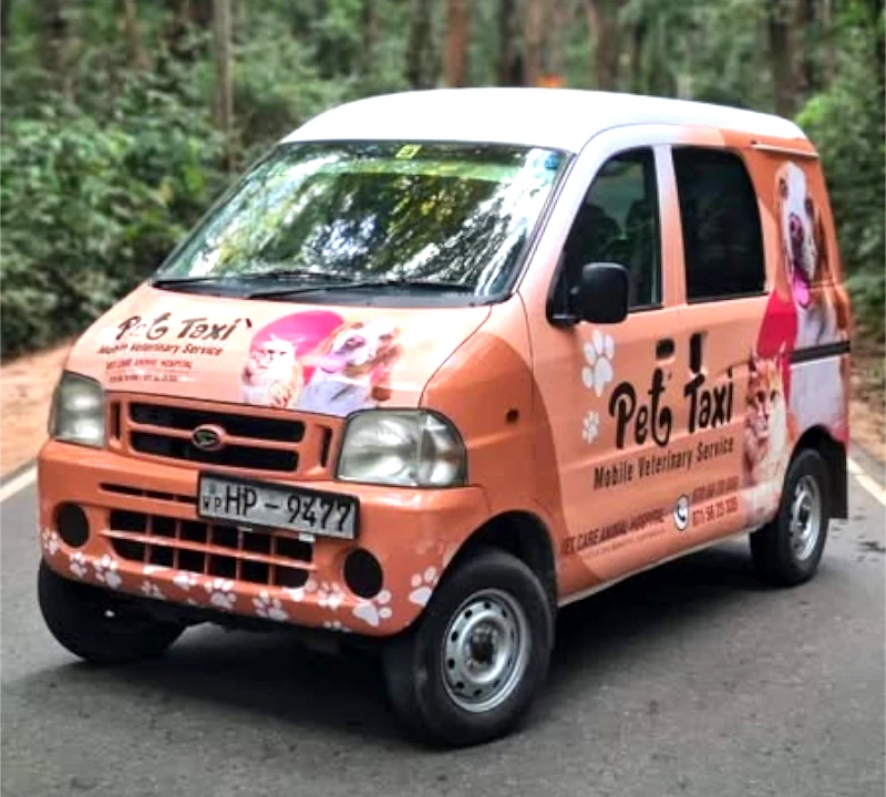 Vehicle Branding Project by Thusitha Graphics (Pvt) Ltd